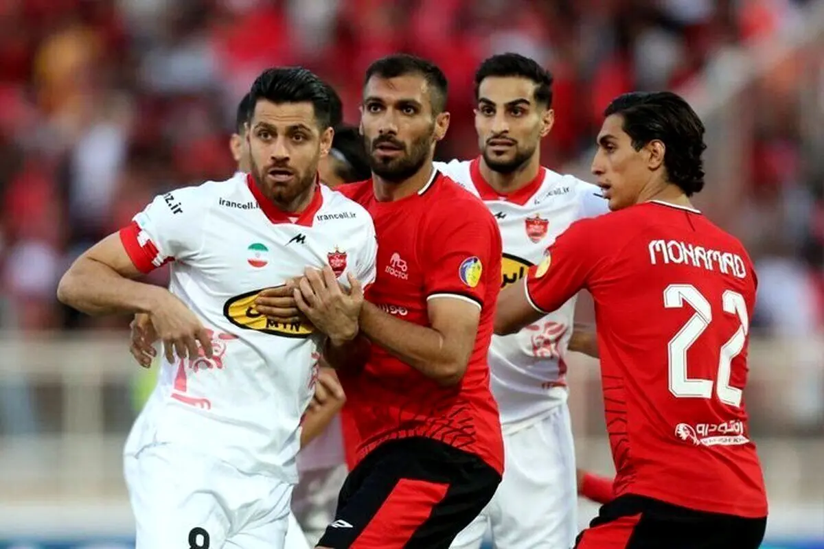 پرچم جنجالی تماشاگران تراکتور برای بازی با پرسپولیس + عکس