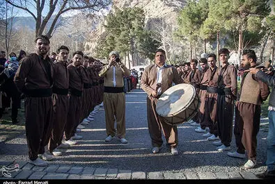 جشن جهانی نوروز در محوطه تاریخی طاقبستان
