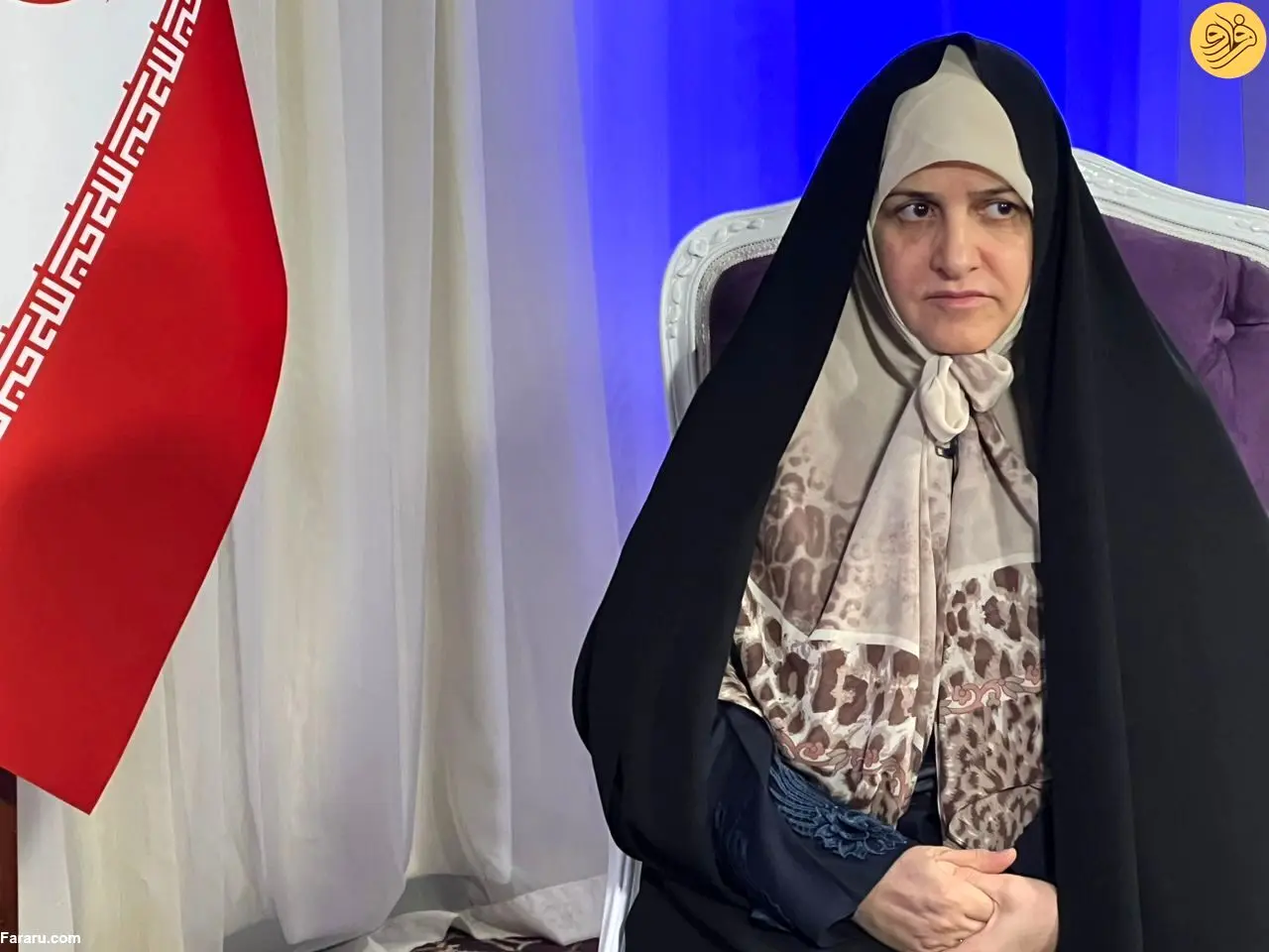 عکس| مصاحبه شبکه تلویزیونی ونزوئلا با جمیله علم الهدی