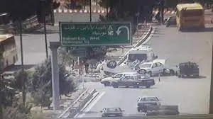 ببینید| ماجرای حادثه امروز در اتوبان شهید بابایی