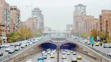 تونل توحید بسته شد