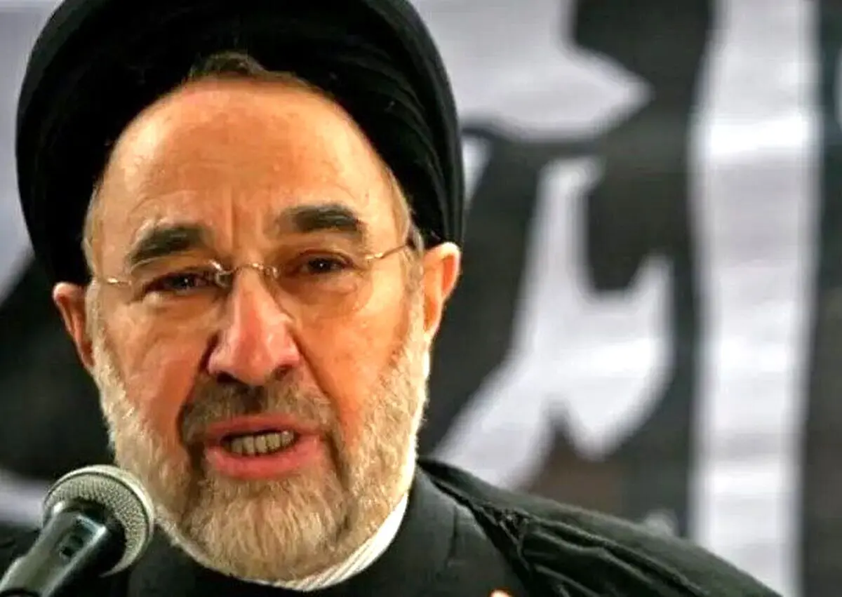 پیام تسلیت سید محمد خاتمی به  علی مصفا

