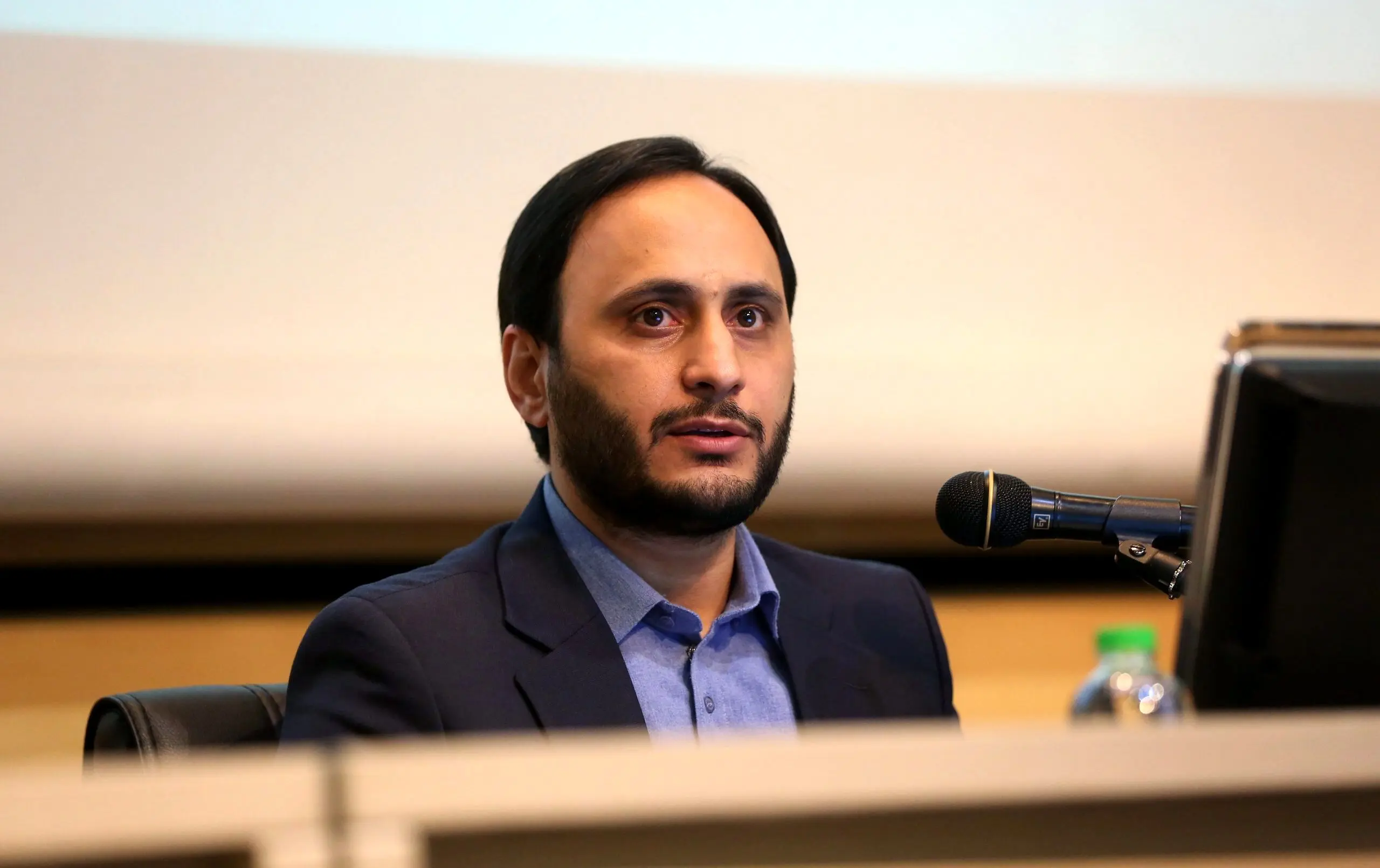 توییت سخنگوی دولت پس از حضور در دانشگاه خواجه نصیر