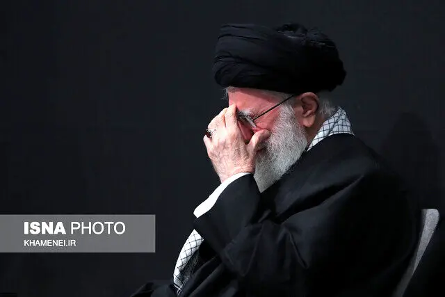 سومین شب مراسم عزاداری حضرت فاطمه‌ زهرا(س) با حضور رهبر معظم انقلاب

