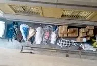 جزئیات پیکرهای پیچیده در پتو در بیمارستان «الغدیر»؛