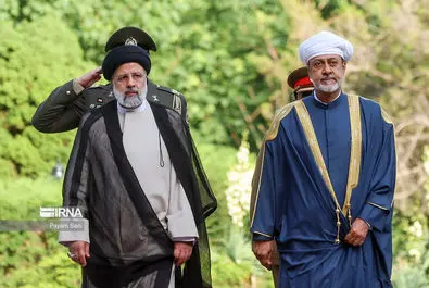 سلطان عمان در تهران