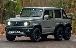 شاسی‌بلند محبوب سوزوکی ۶ چرخ شد