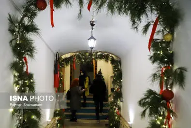 حال و هوای محله جلفا در شب‌های کریسمس