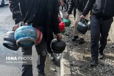 صف طویل گاز در مشهد