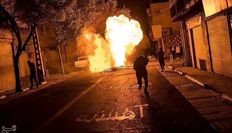 مرگ هولناک 2 مرد جوان بر اثر انفجار در محدوده کلانتری 153 شهرک ولیعصر