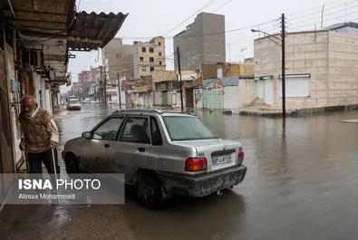 بارش باران اهواز