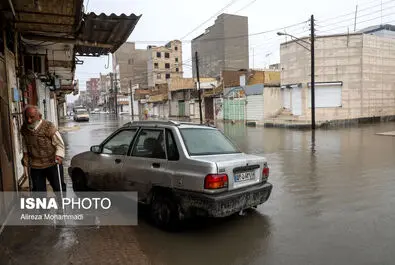 بارش باران اهواز