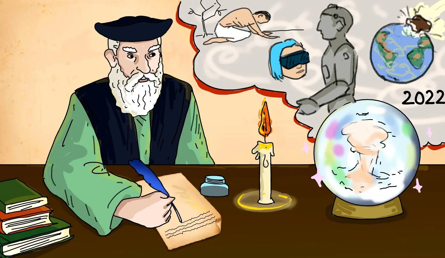 پیشگویی نوستراداموس درباره جنگ در اوکراین چه بود؟ 