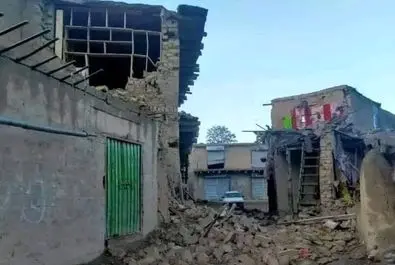 زلزله در افغانستان