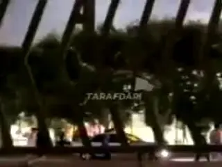 شوک در بازی استقلال - الغرافه؛ ورزشگاه شهر قدس آتش گرفت
