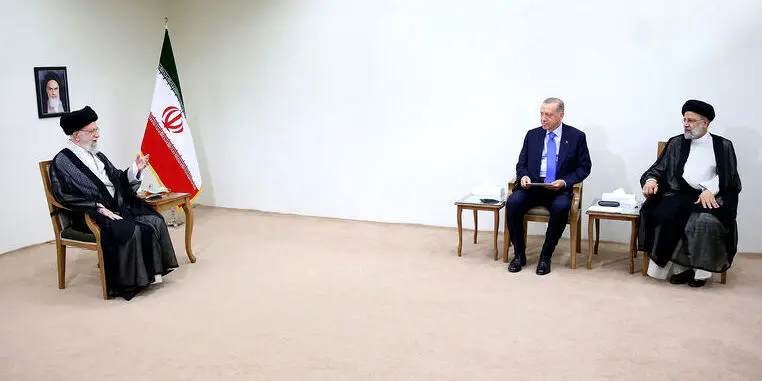 اردوغان با رهبر انقلاب دیدار کرد
