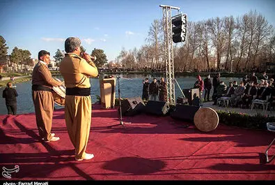 جشن جهانی نوروز در محوطه تاریخی طاقبستان