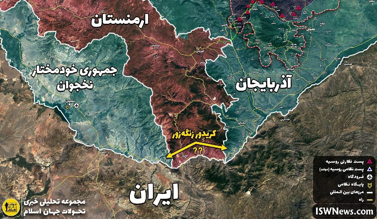 نقشه شوم باکو برای قفقاز؛ اسراییل هم‌مرز ایران شد