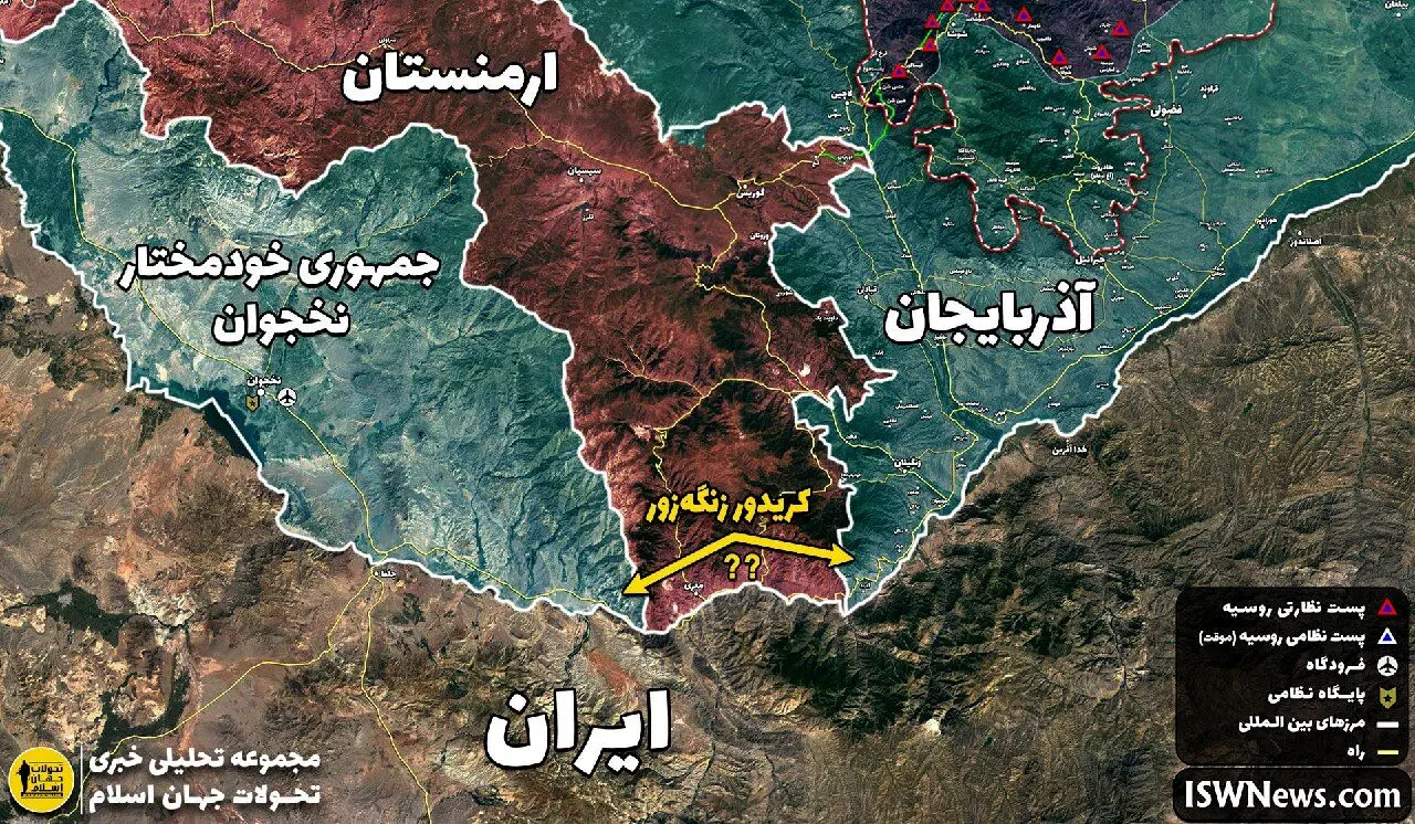 نقشه شوم باکو برای قفقاز؛ اسراییل هم‌مرز ایران شد