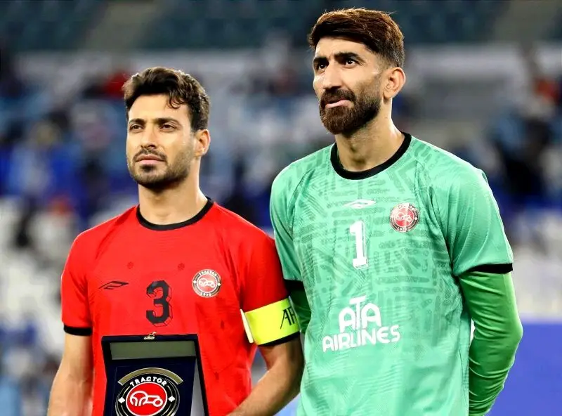 بیرانوند در آغوش سرمربی پرسپولیسی