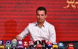اوسمار تماشاگر ویژه بازی پرسپولیس و تراکتور +عکس