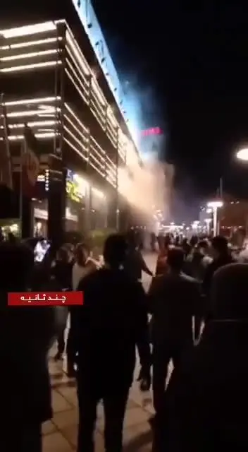 آتش سوزی در پاساژ تیراژه تهران| ویدئو 