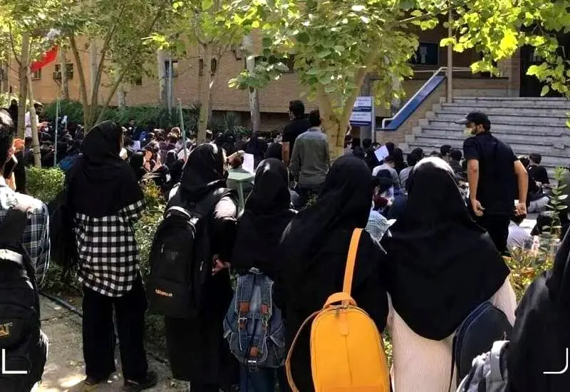 روایت ایسنا از تجمع دانشجویان در دانشگاه های تهران