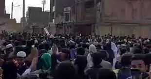 تجمعات اعتراضی در زاهدان پس از نماز جمعه