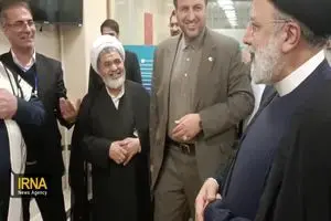 ویدئوی فراگیر از شوخی  رئیسی با سرتیم حفاظتش که اخیرا شهید شد
