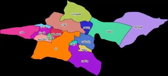 استان تهران سه‌پاره می‌شود /مرکز استان‌های تهران شرقی و تهران غربی مشخص شد
