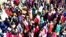رقص و شادی در مراسم پیشواز از نوروز در کردستان +فیلم


