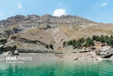 جاده چالوس پس از سیل