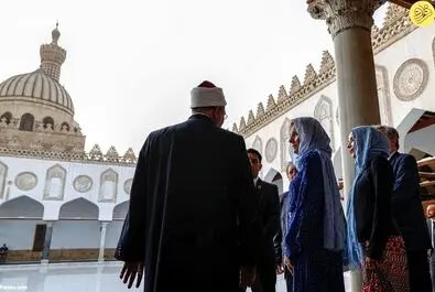 جیل بایدن؛ همسر رییس‌جمهور آمریکا در مسجد الازهر