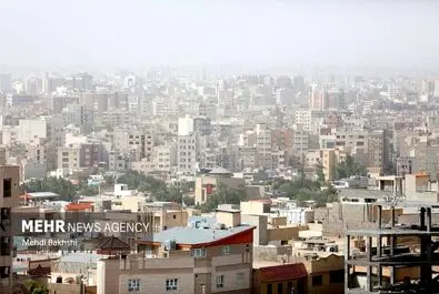 قم در گرد و غبار غرق شد