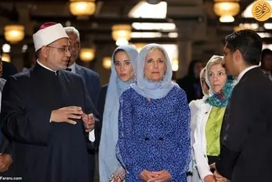 جیل بایدن؛ همسر رییس‌جمهور آمریکا در مسجد الازهر