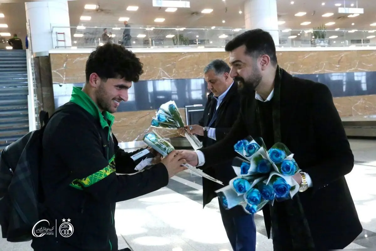 رقیب استقلال به تهران رسید +عکس