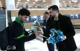 رقیب استقلال به تهران رسید +عکس