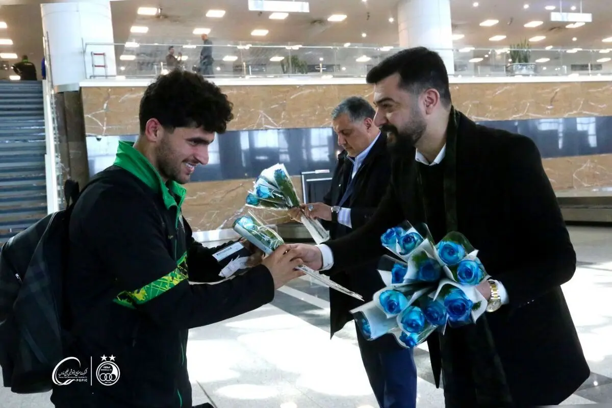 رقیب استقلال به تهران رسید +عکس