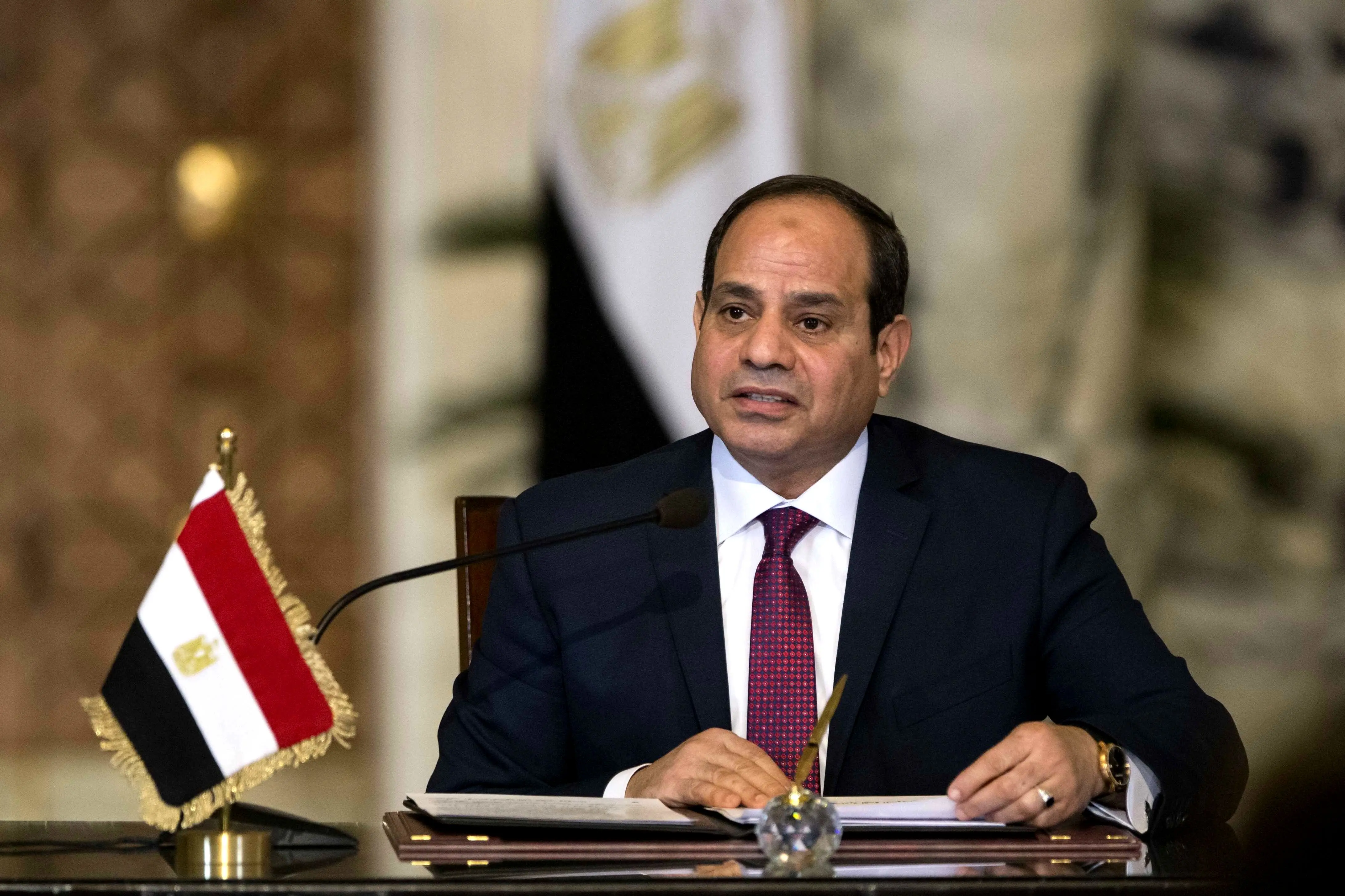 السیسی برای سومین بار رئیس جمهور مصر شد

