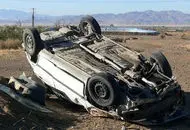 واژگونی وحشتناک خودروی پراید در شمال +فیلم