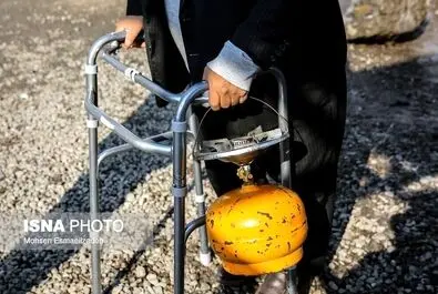 صف طویل گاز در مشهد