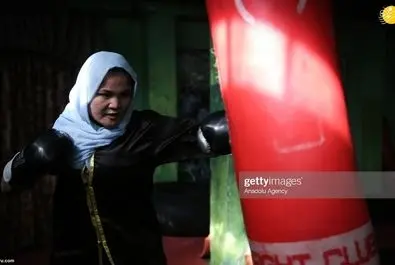 هنر رزمی ووشو دختران افغان