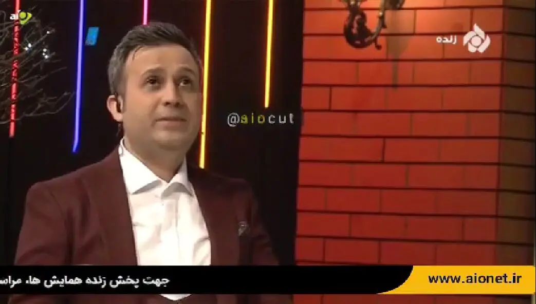 اشک‌ مجری صدا و سیما درآمد + فیلم