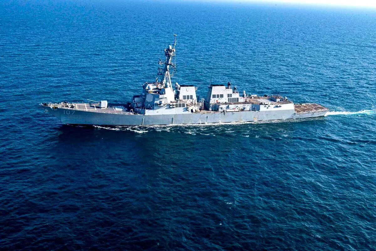 ناو آمریکایی در آستانه موقعیت حمله علیه ایران؟
