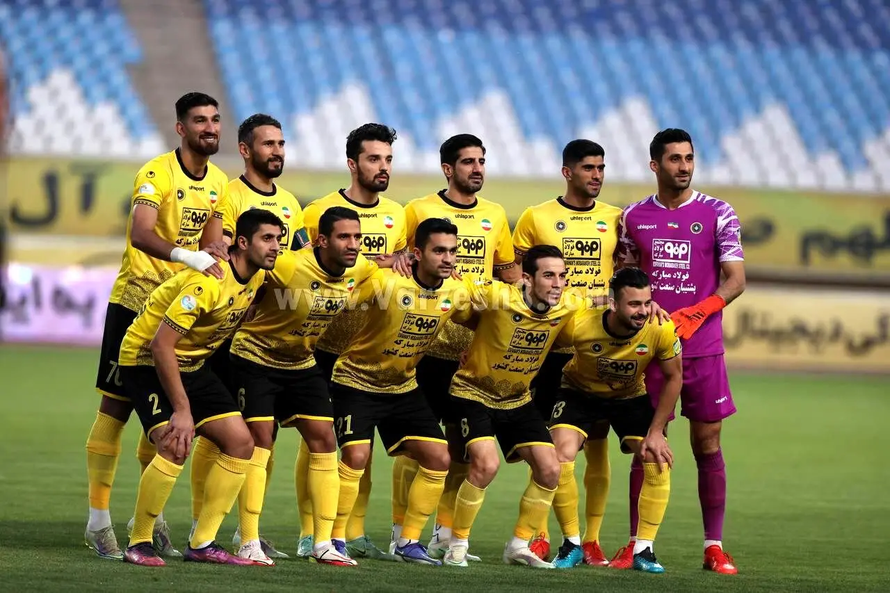 ترکیب دو تیم سپاهان و آلومینیوم اراک 