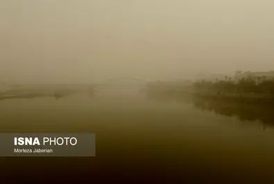 گرد و خاک در اهواز