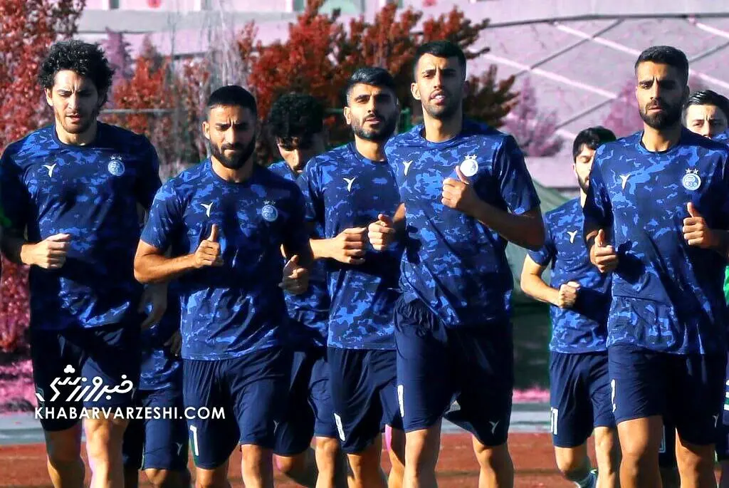  آبی‌پوشان آماده دیدار با ذوب آهن و النصر شدند +عکس