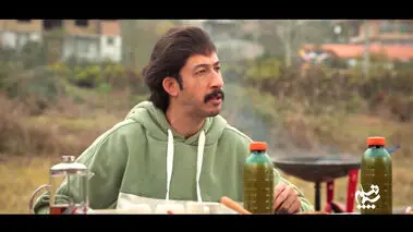 پشت صحنه گریم جالب بهرام افشاری در سریال پایتخت