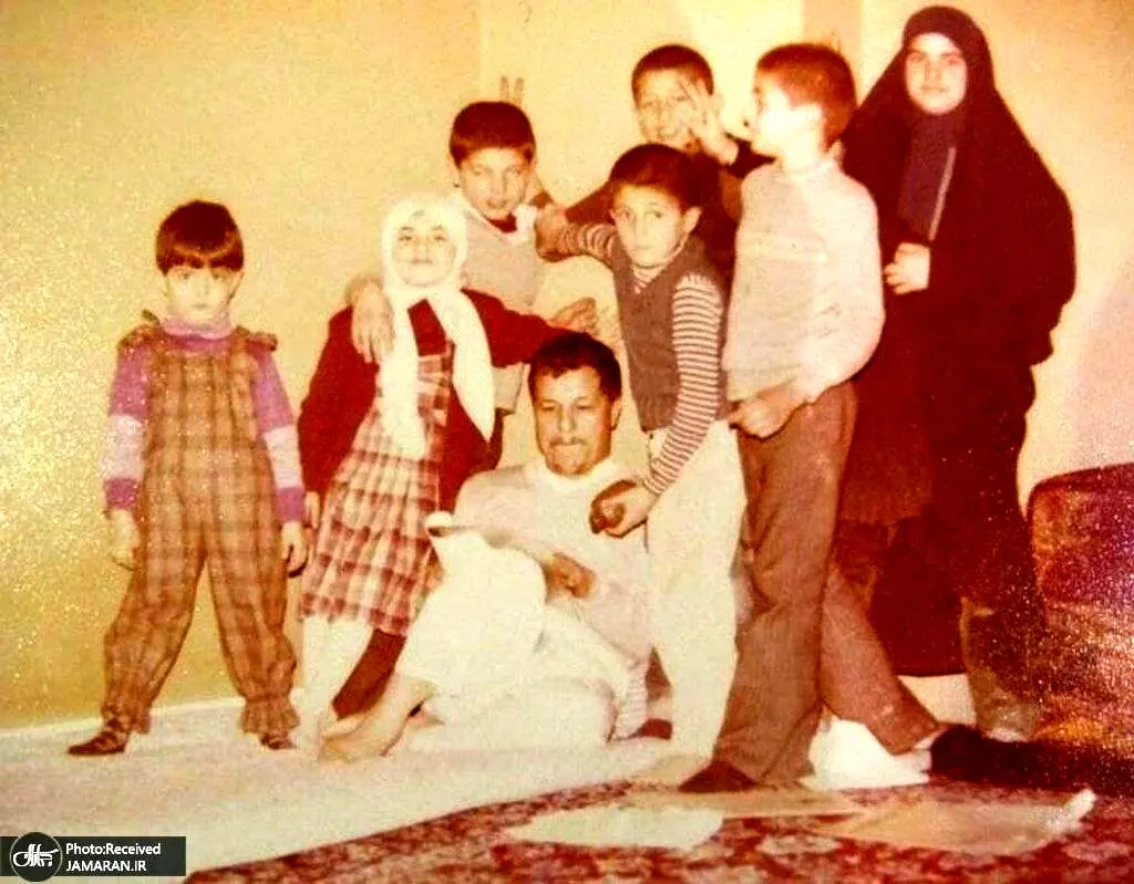  قاب قدیمی از خانواده هاشمی رفسنجانی