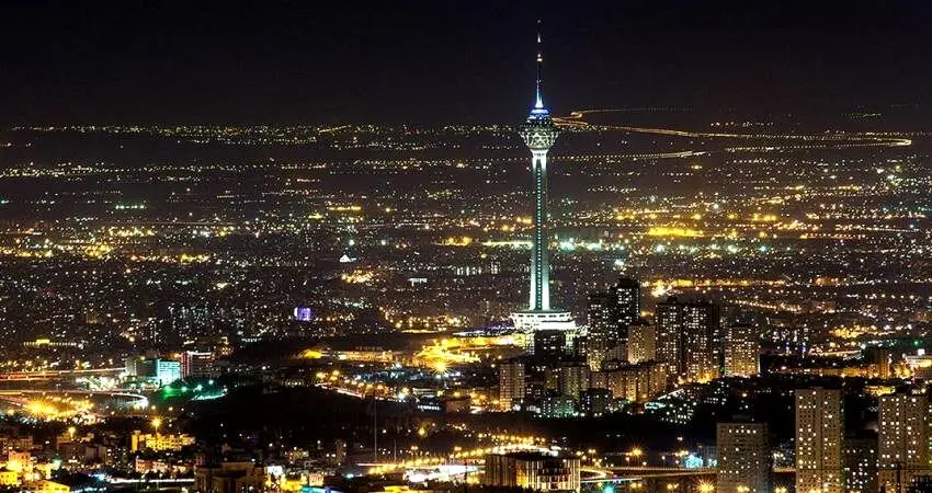 فیلمی از انفجار در برج میلاد تهران